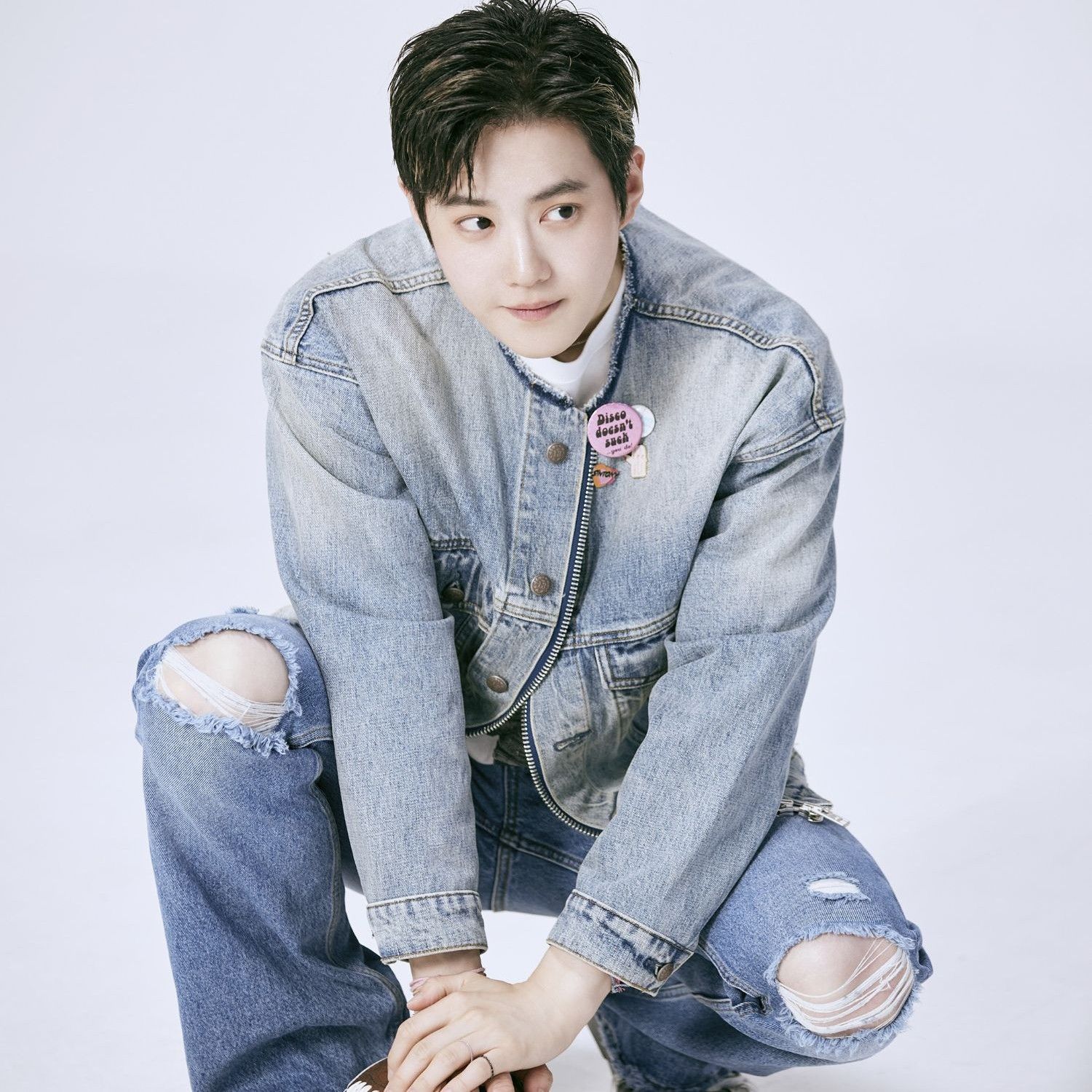 Recent activity shot of Suho (EXO)