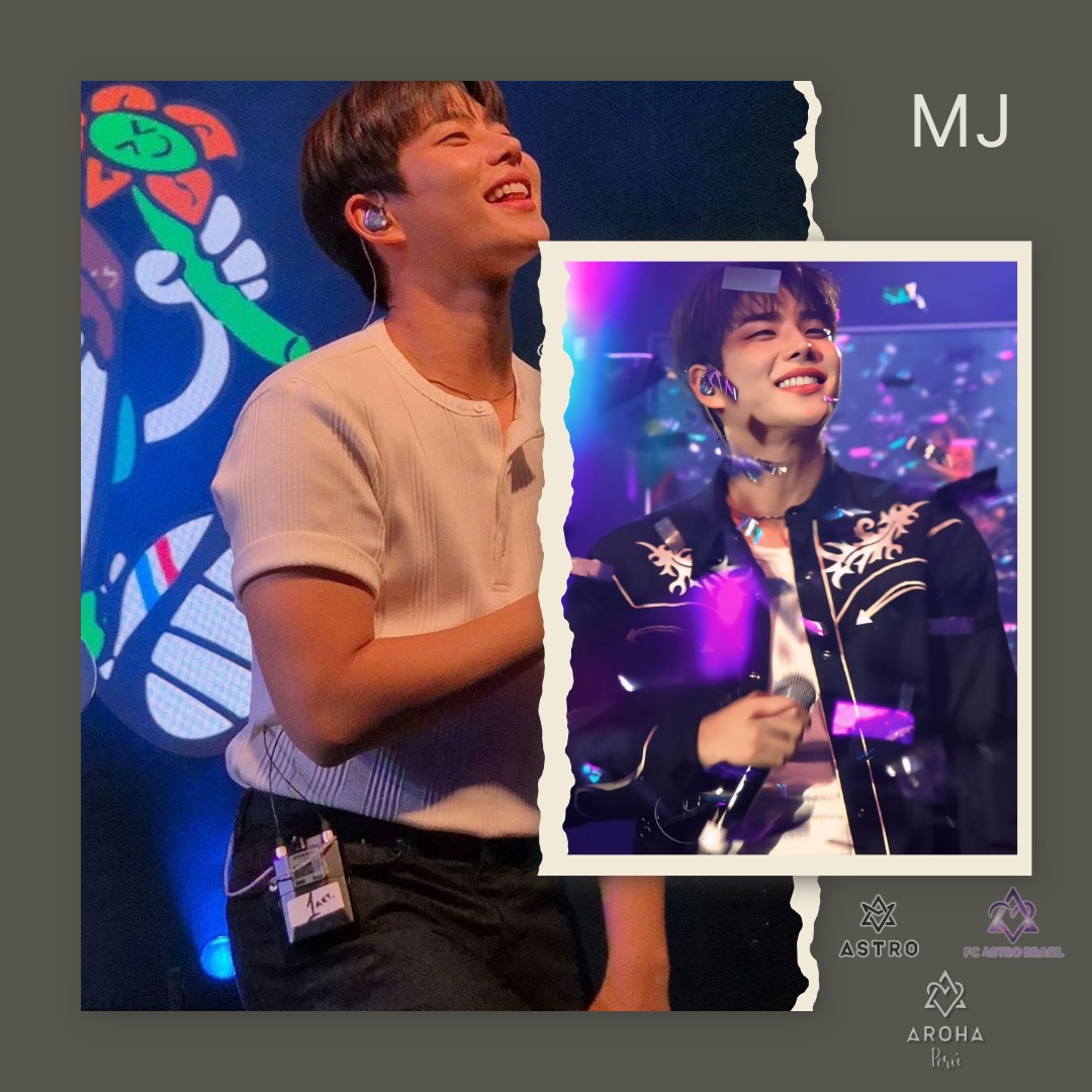 A moment captured by MJ (ASTRO)'s fan