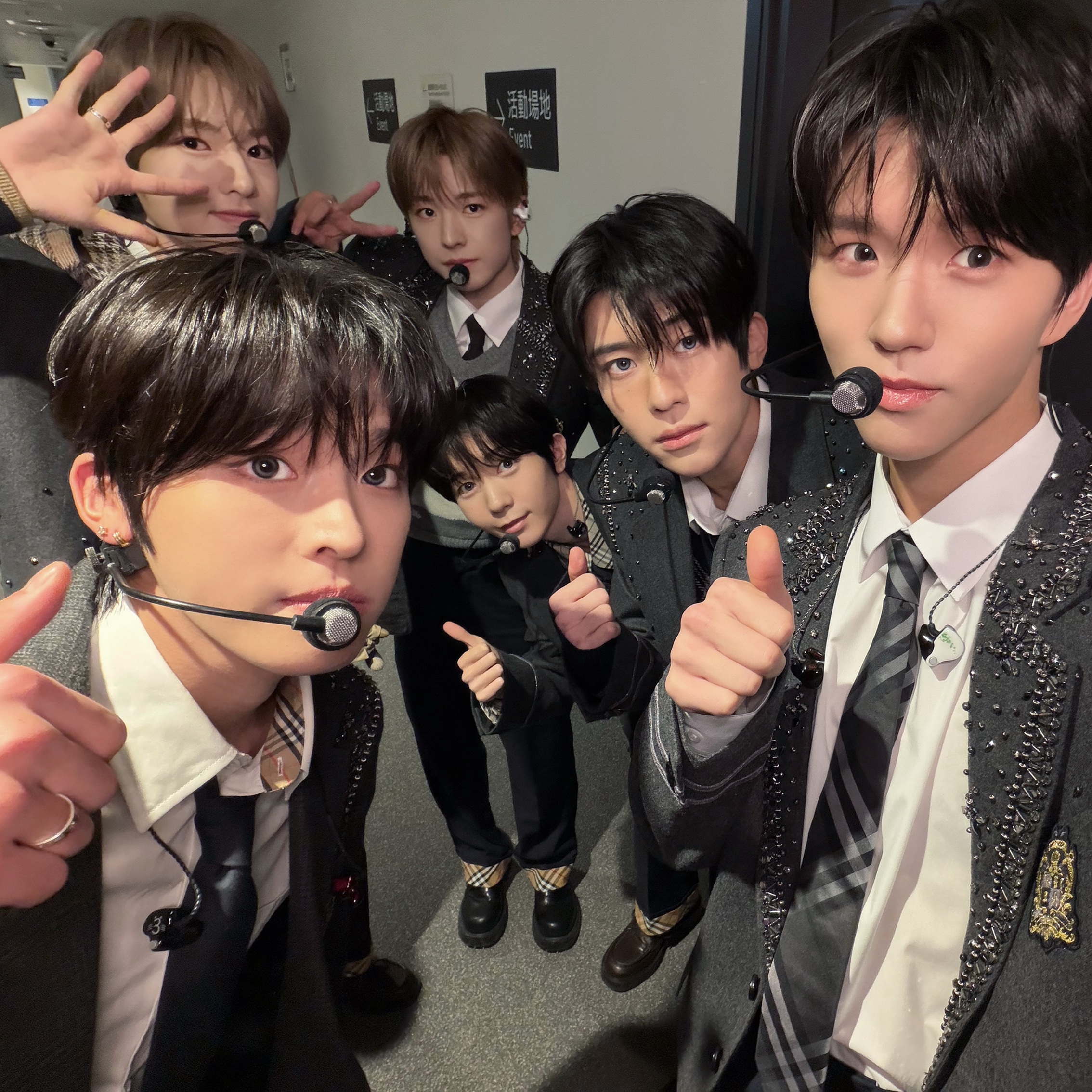 Recent activity shot of NCT WISH