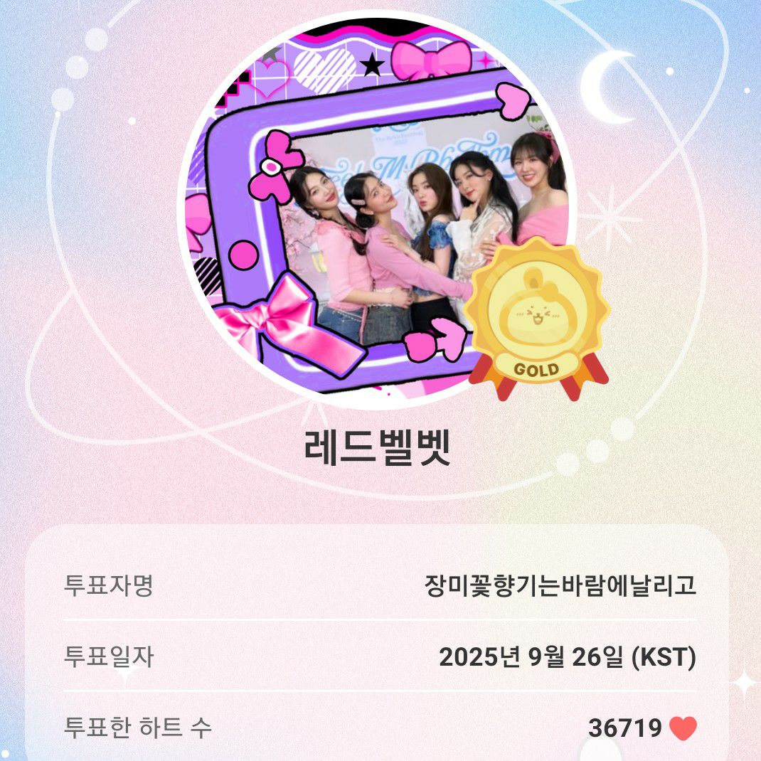 레드벨벳의 비하인드 컷