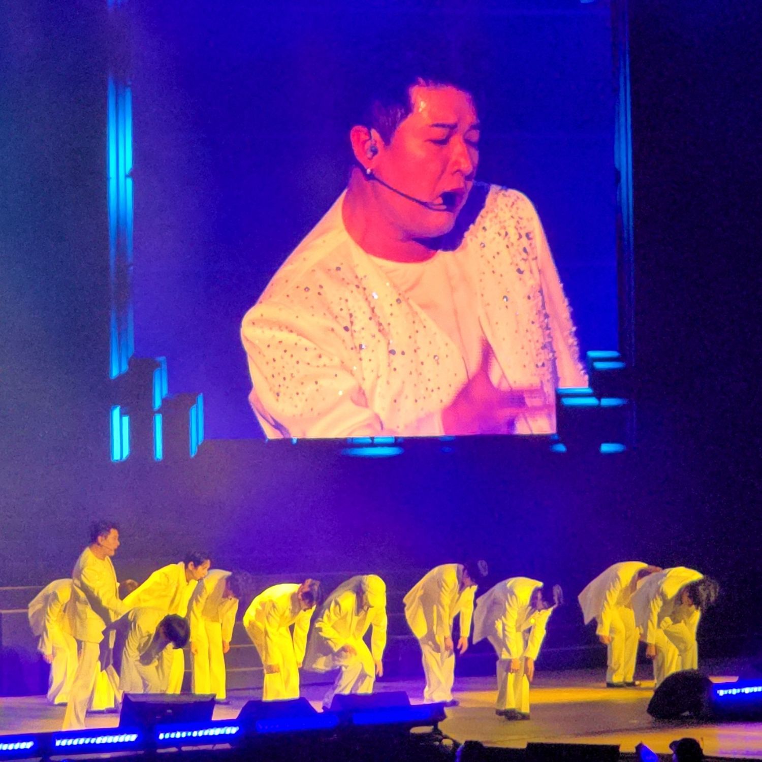 A moment captured by Shindong (Super Junior)'s fan