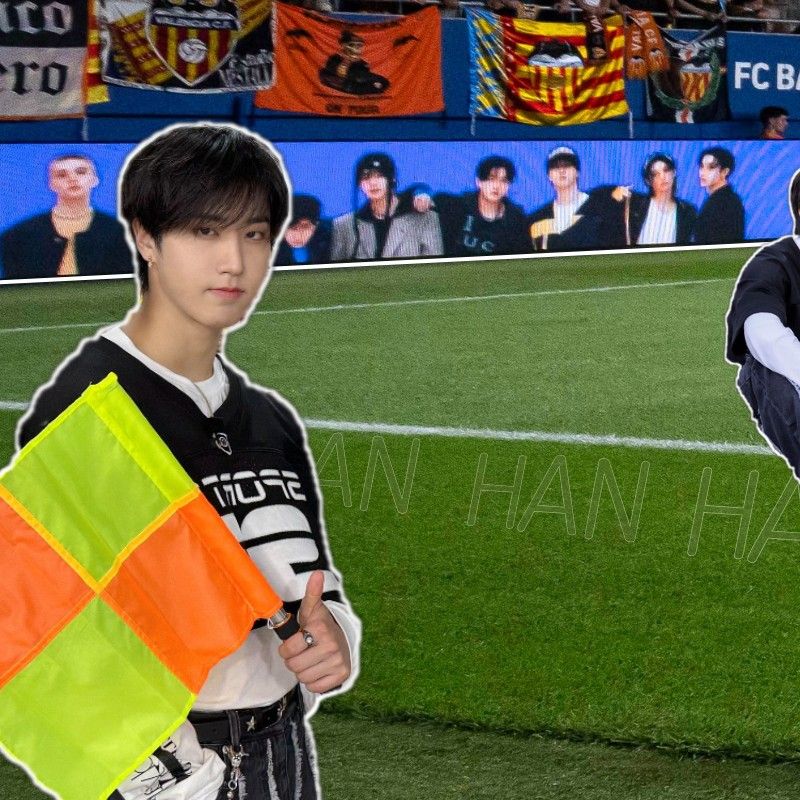 Behind-the-scenes cut of HAN (Stray Kids)