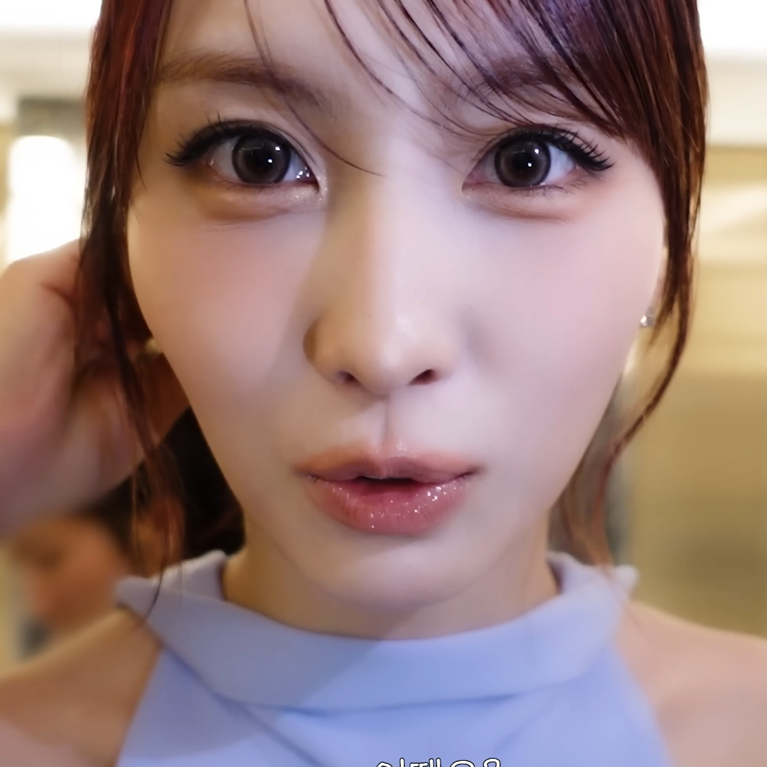 Momo (TWICE)粉絲拍下的瞬間