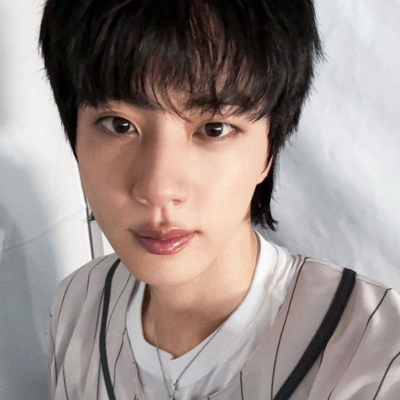Recent activity shot of Jin (BTS)
