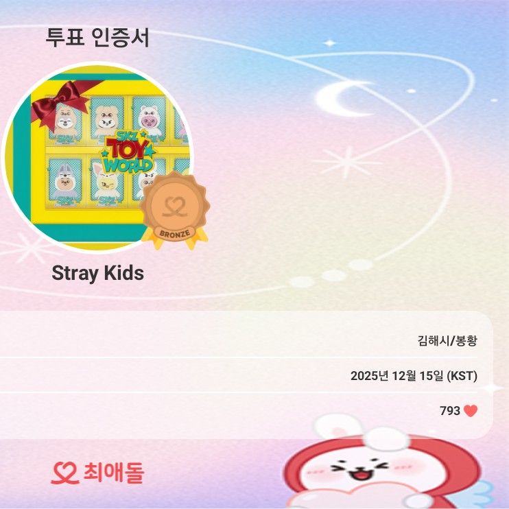 Recent activity shot of Stray Kids