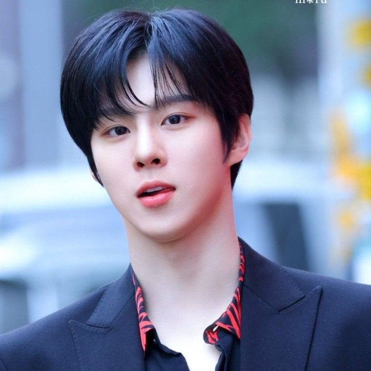 Behind-the-scenes cut of Kim Wooseok
