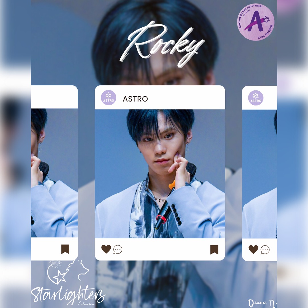 A moment captured by Rocky's fan