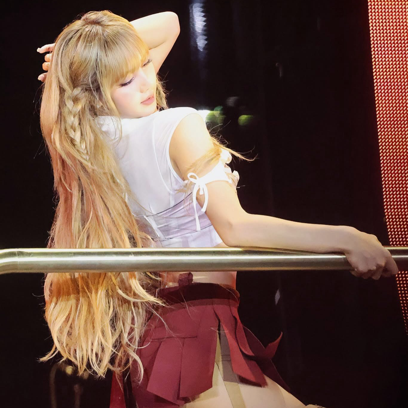 Lisa (BLACKPINK)粉丝拍下的瞬间