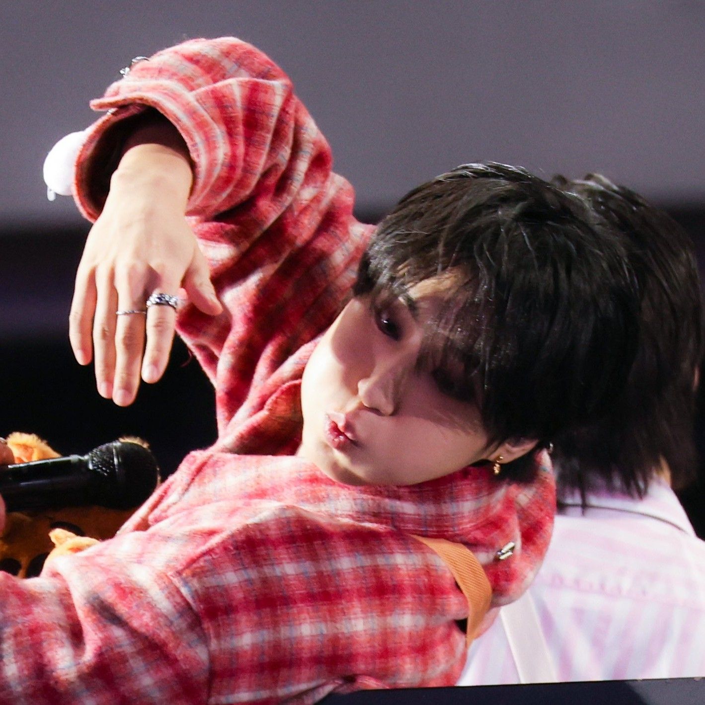 A moment captured by HAN (Stray Kids)'s fan
