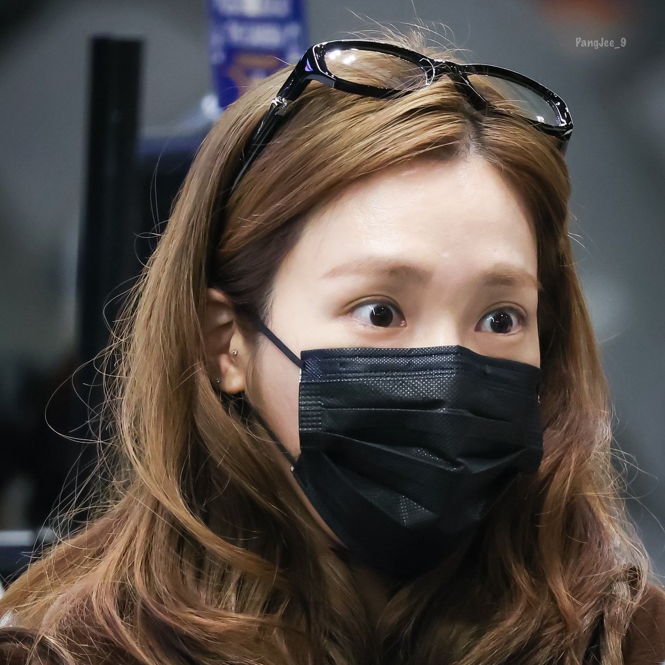 A moment captured by Tiffany Young (Girls' Generation)'s fan