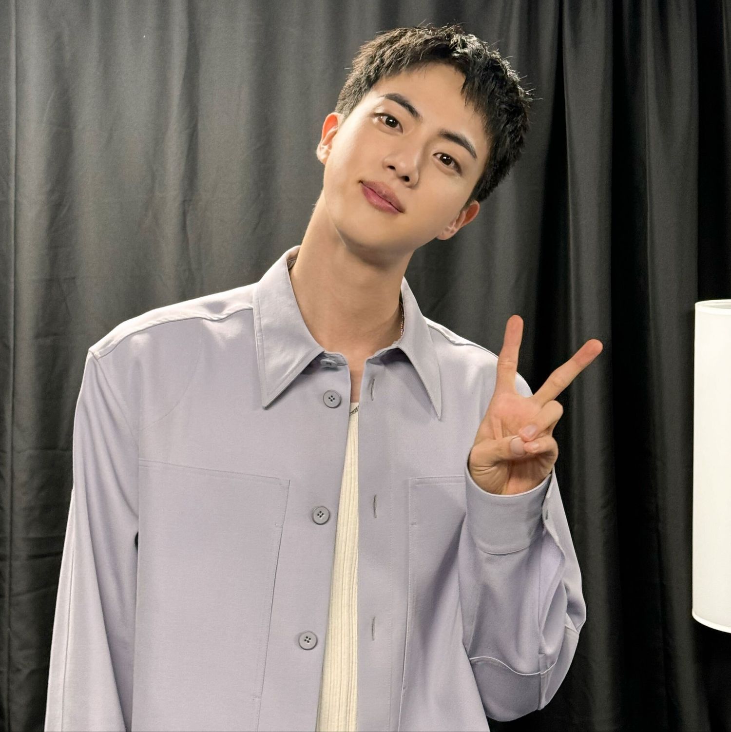 A moment captured by Jin (BTS)'s fan