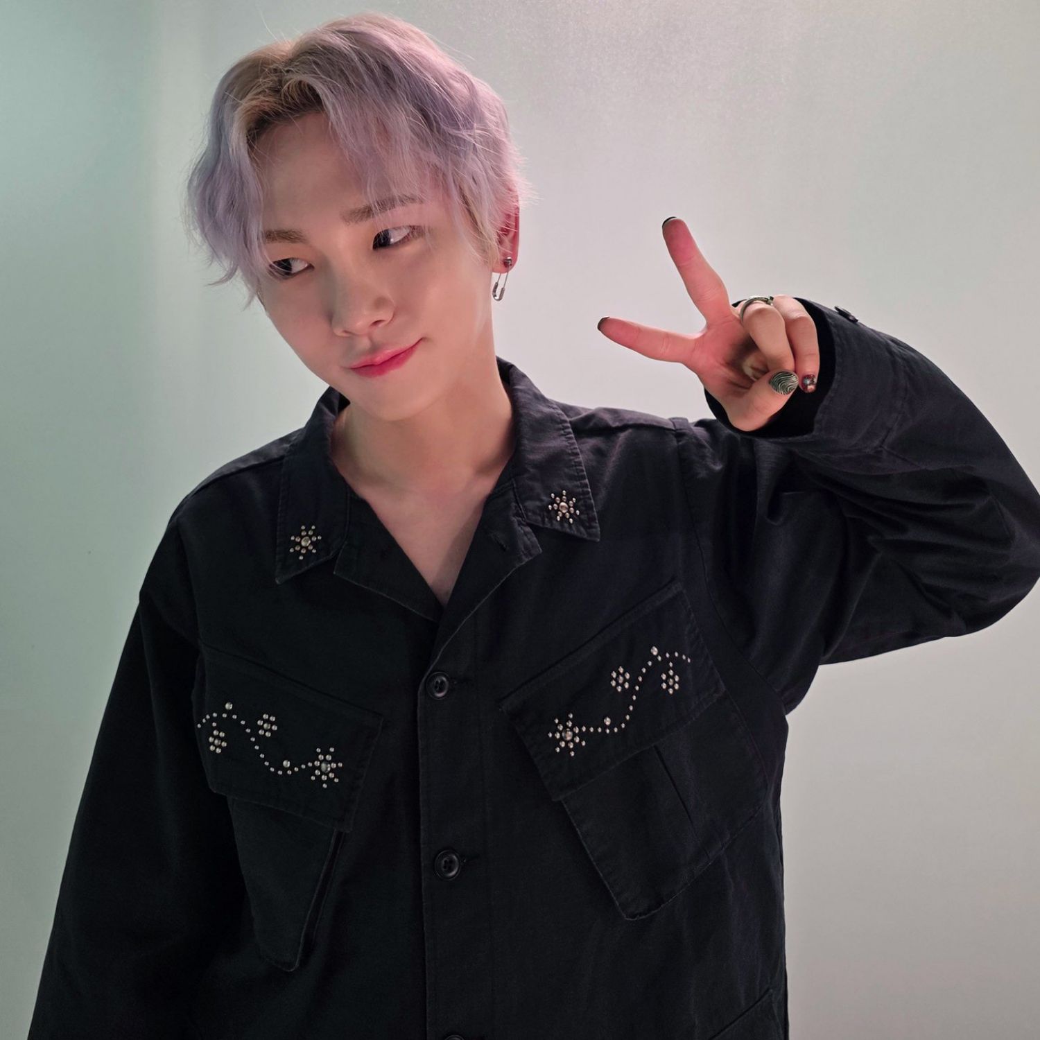 A moment captured by Key (SHINee)'s fan