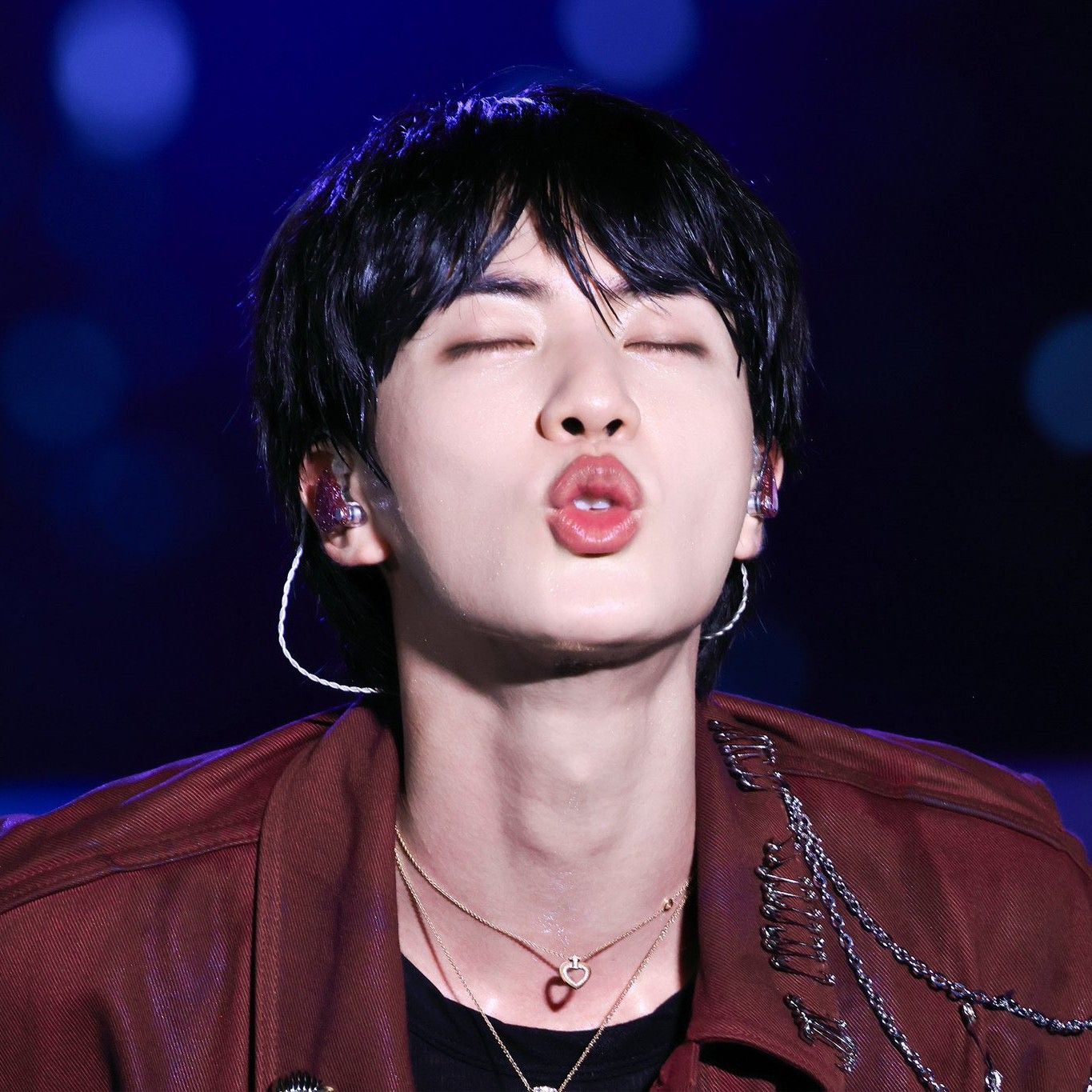 Recent activity shot of Jin (BTS)