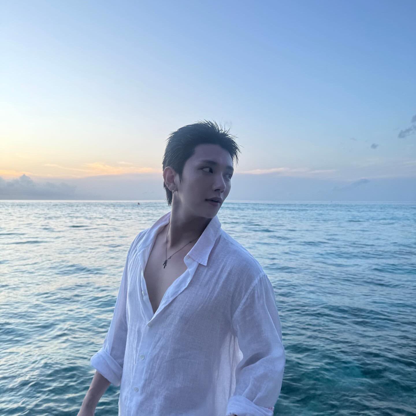Recent activity shot of Joshua (SEVENTEEN)