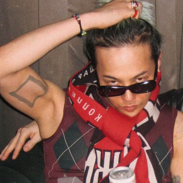 A moment captured by G-DRAGON (BIGBANG)'s fan