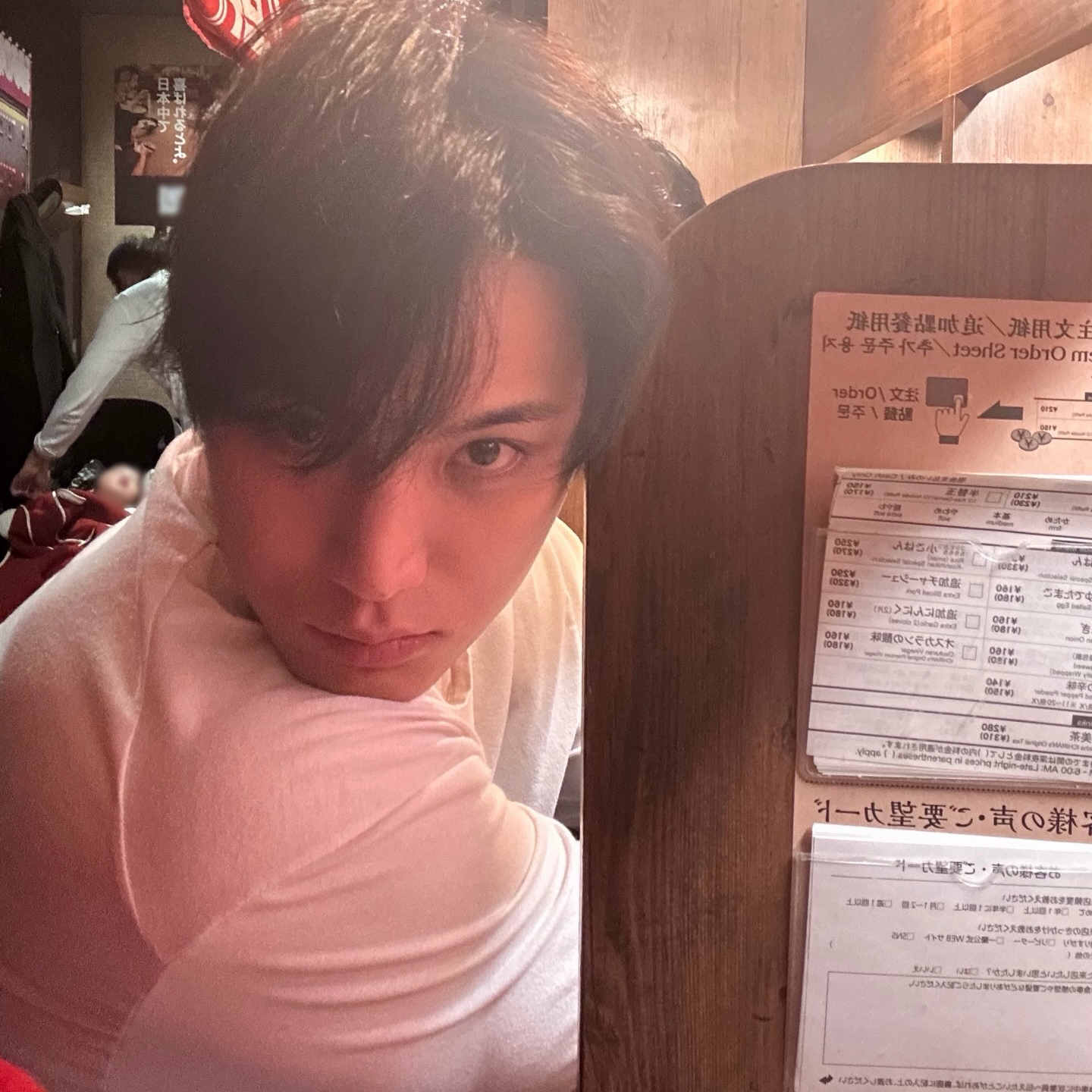 珉奎 (SEVENTEEN)粉丝拍下的瞬间