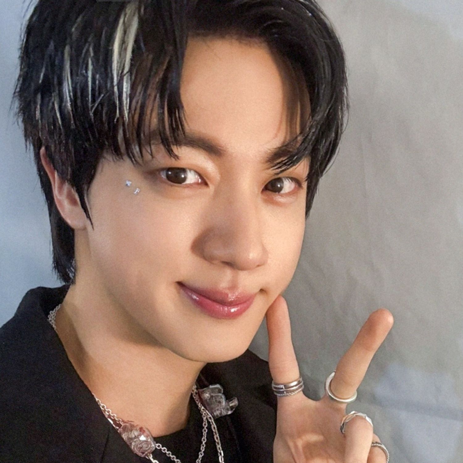 Jin (防弹少年团)粉丝拍下的瞬间