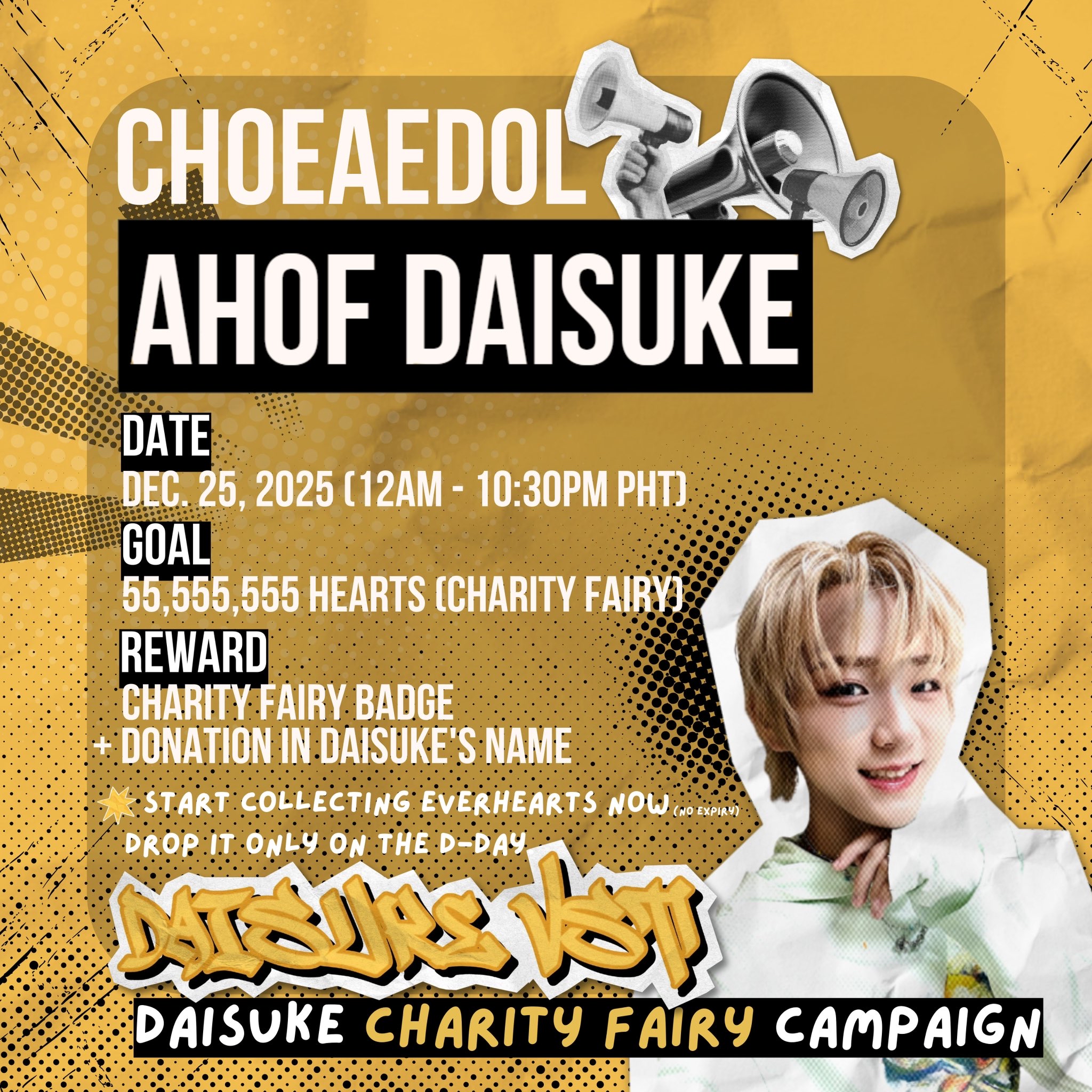 Foto terbaru Daisuke (AHOF)