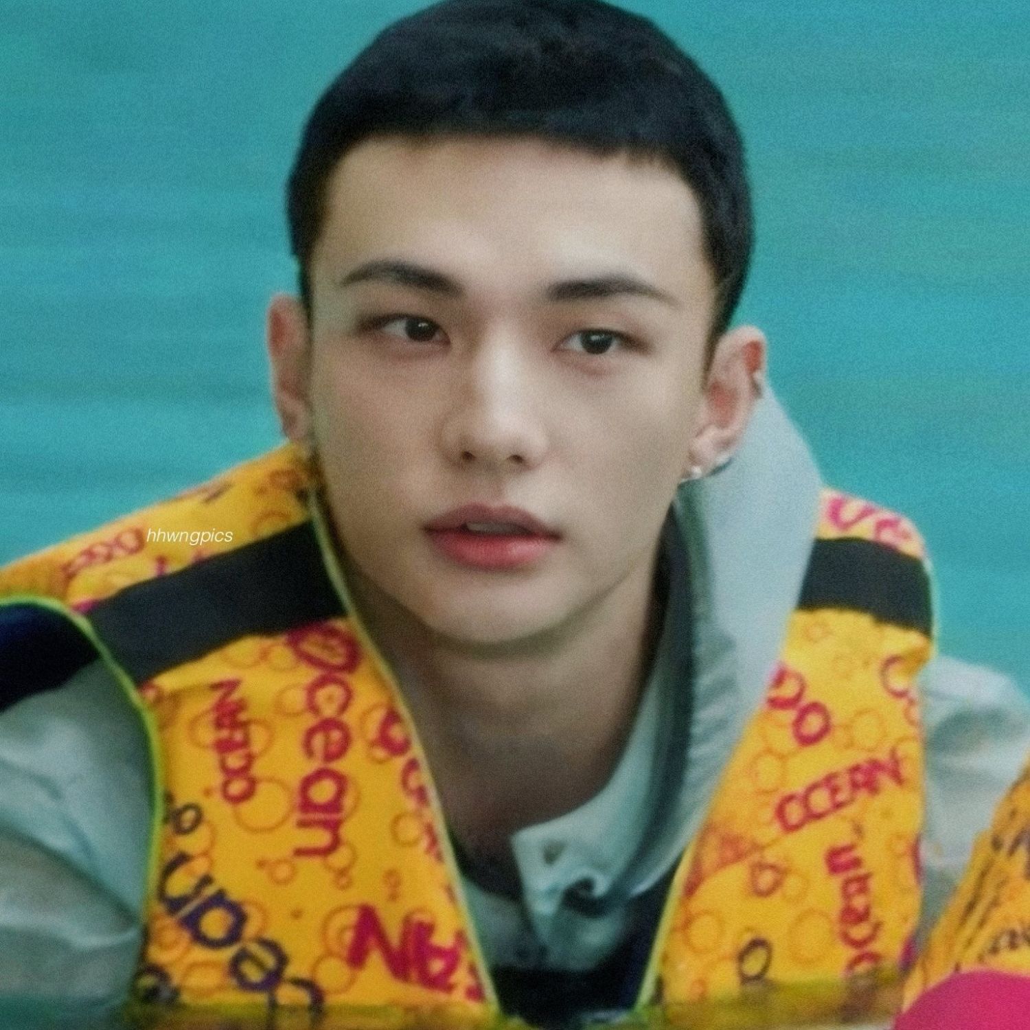 Behind-the-scenes cut of Hyunjin (Stray Kids)