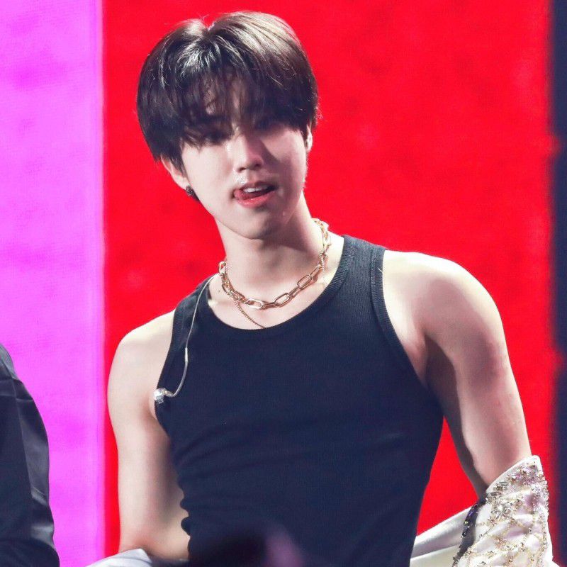 Recent activity shot of HAN (Stray Kids)