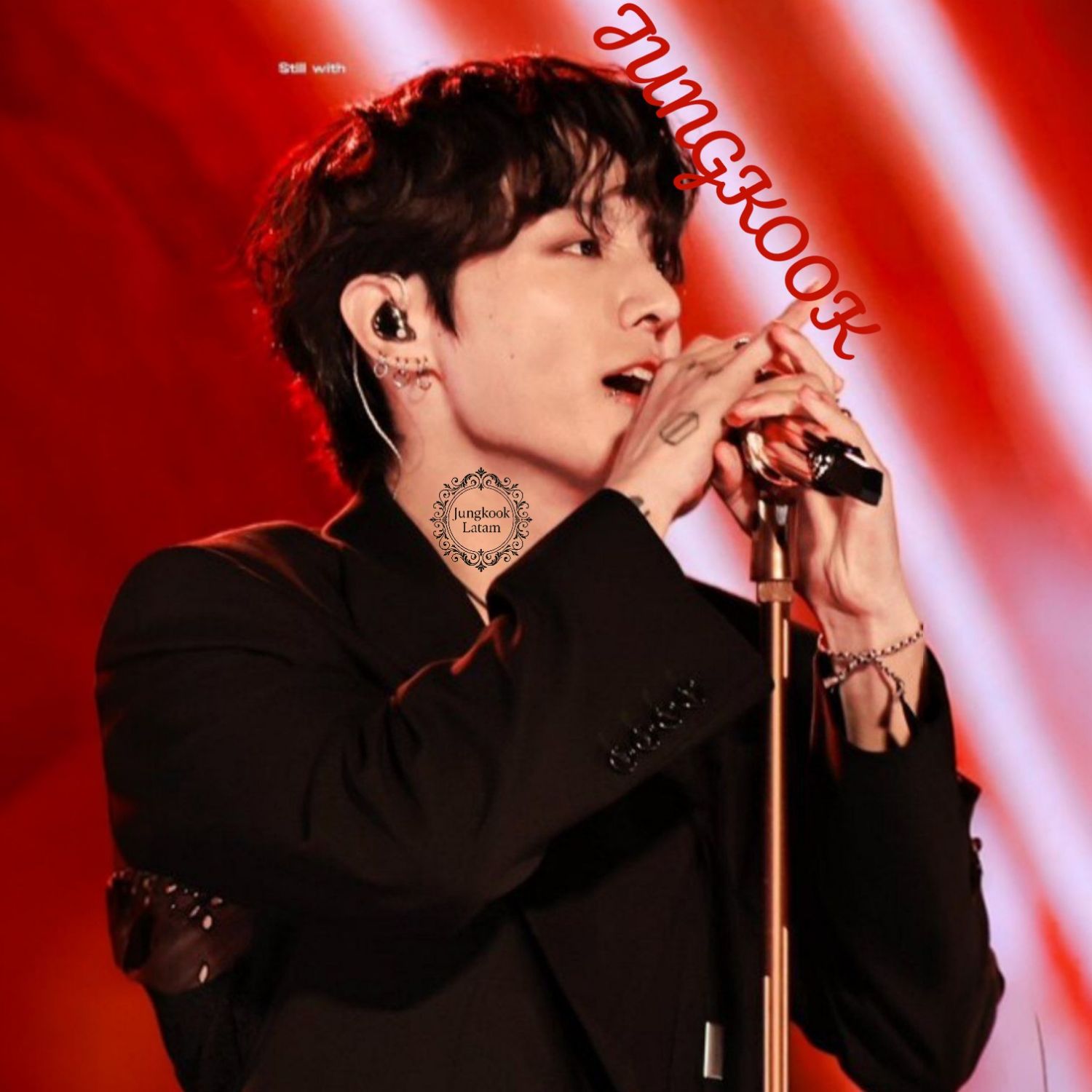 A moment captured by Jungkook (BTS)'s fan