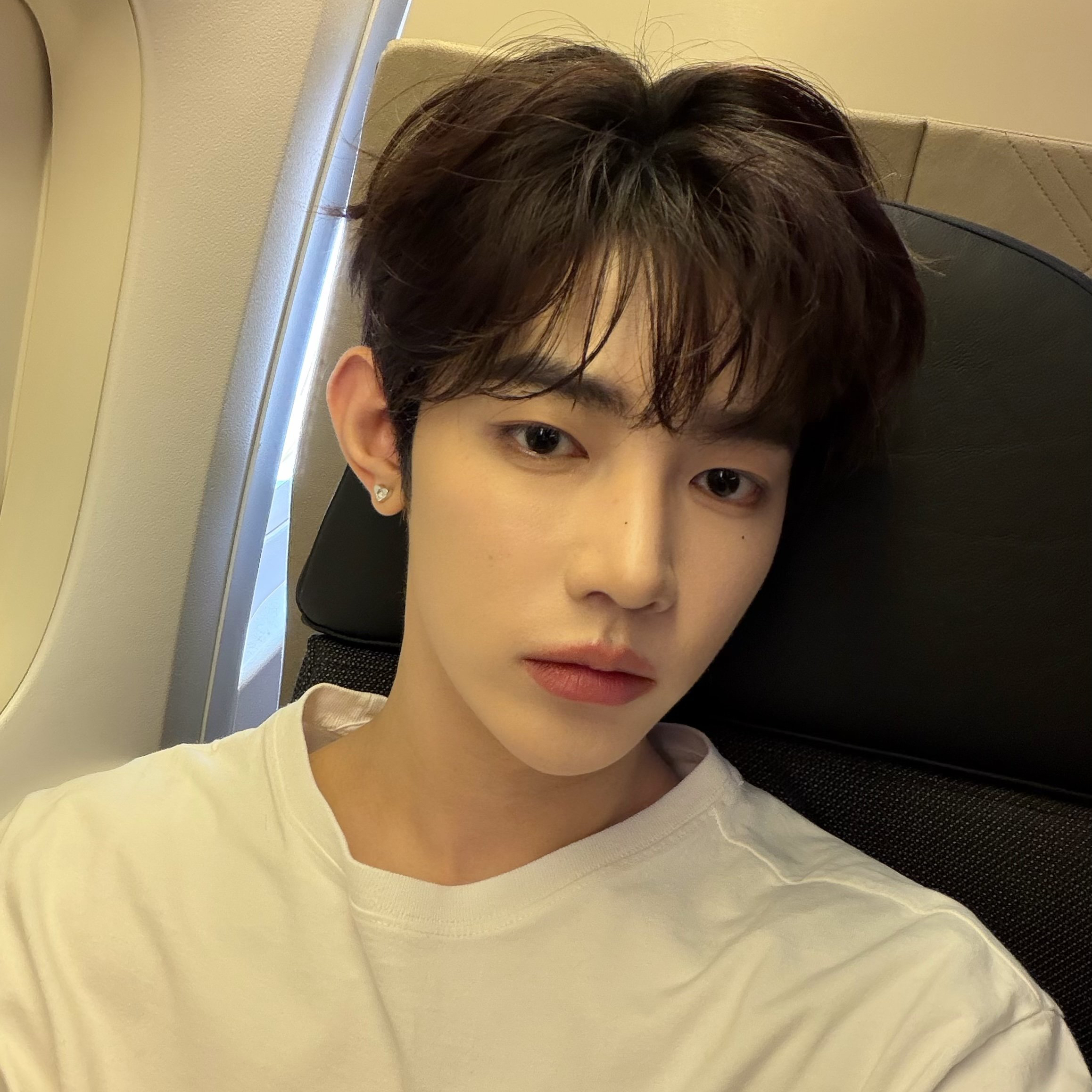 Recent activity shot of Zhang Hao (ZEROBASEONE)