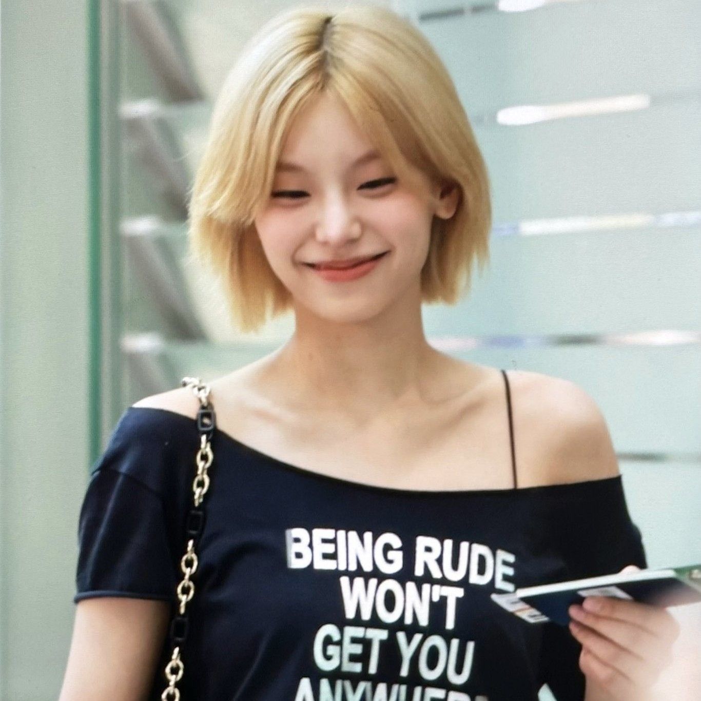 Behind-the-scenes cut of Yeji (ITZY)