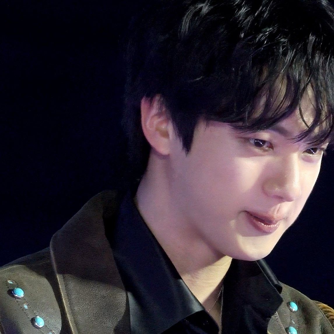 A moment captured by Jin (BTS)'s fan