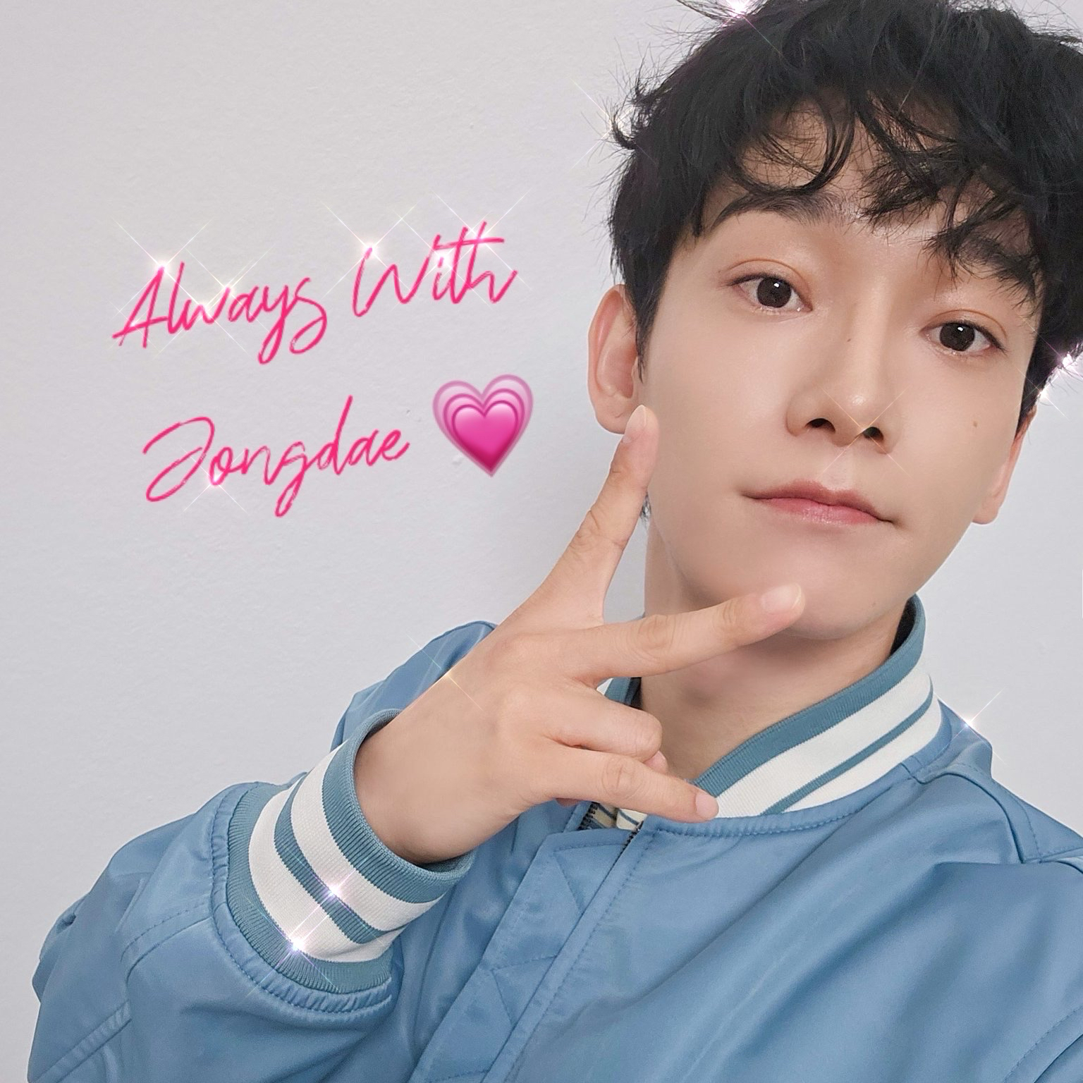 Recent activity shot of Chen (EXO)