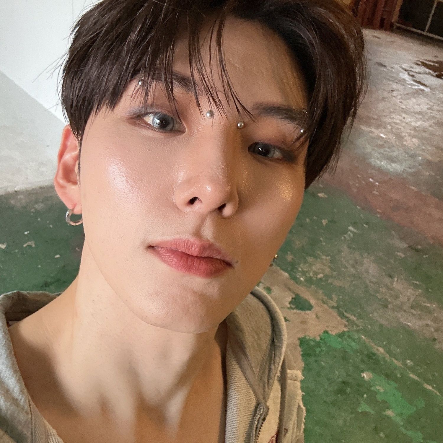 A moment captured by Kihyun (MONSTA X)'s fan