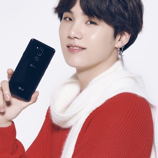 A moment captured by SUGA (BTS)'s fan