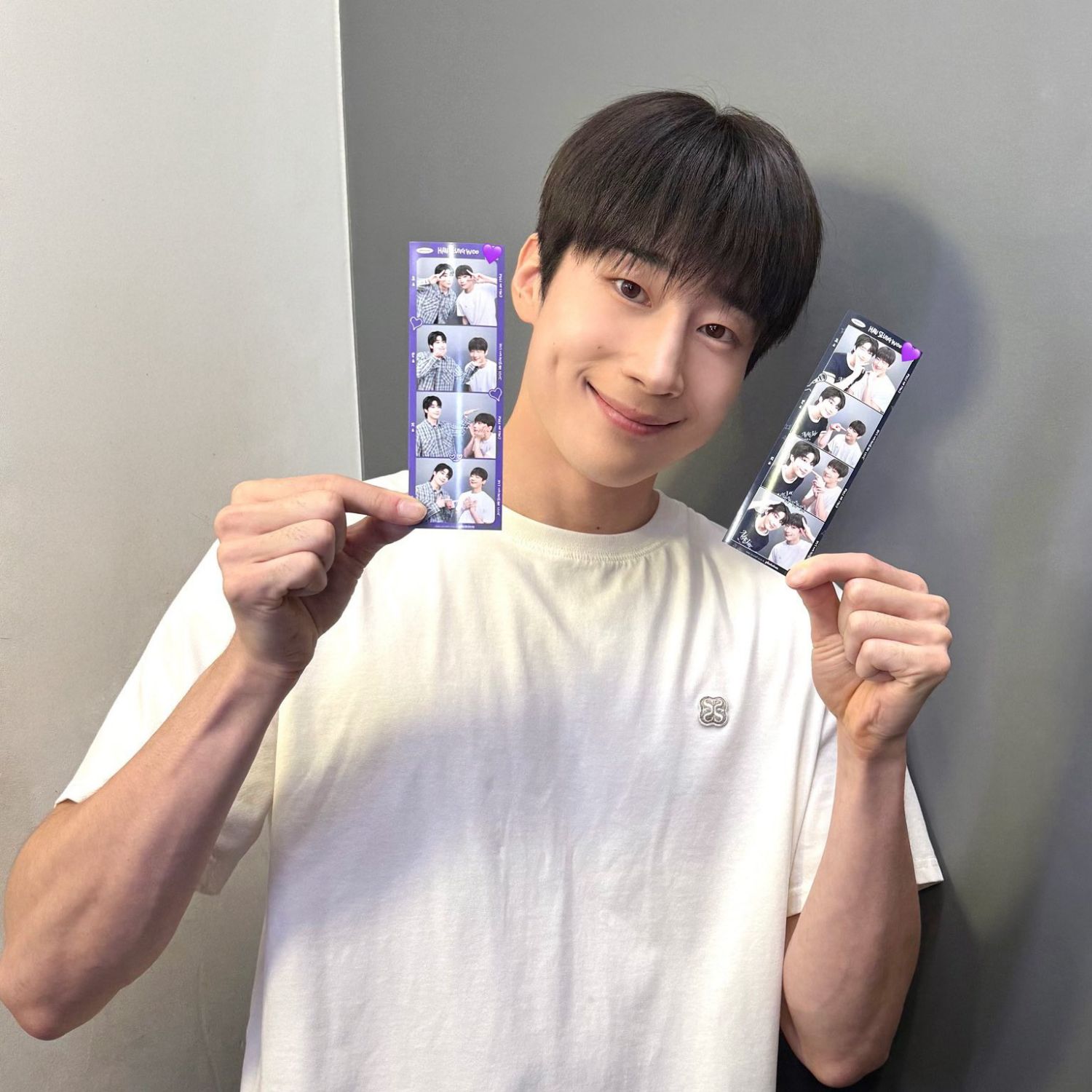 Behind-the-scenes cut of Han Seungwoo