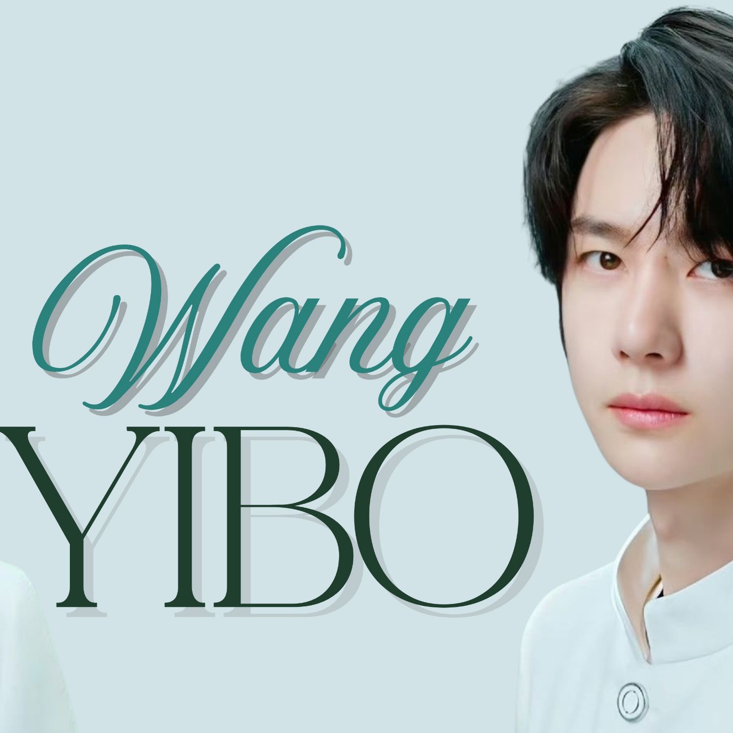 Latest photo of Wang Yibo