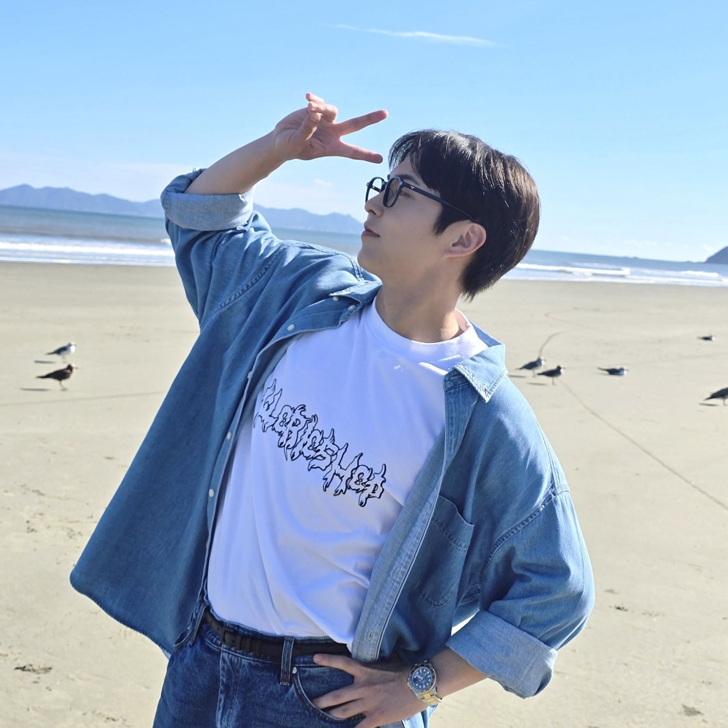 Recent activity shot of Xiumin (EXO)