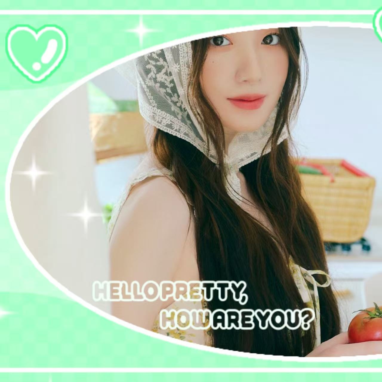 A moment captured by i-dle's fan