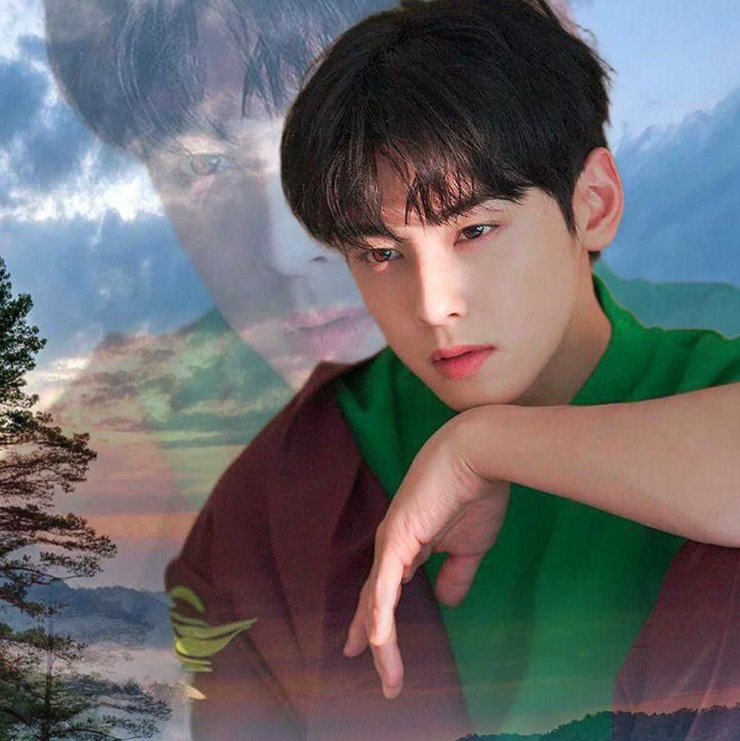 차은우 (아스트로)의 비하인드 컷