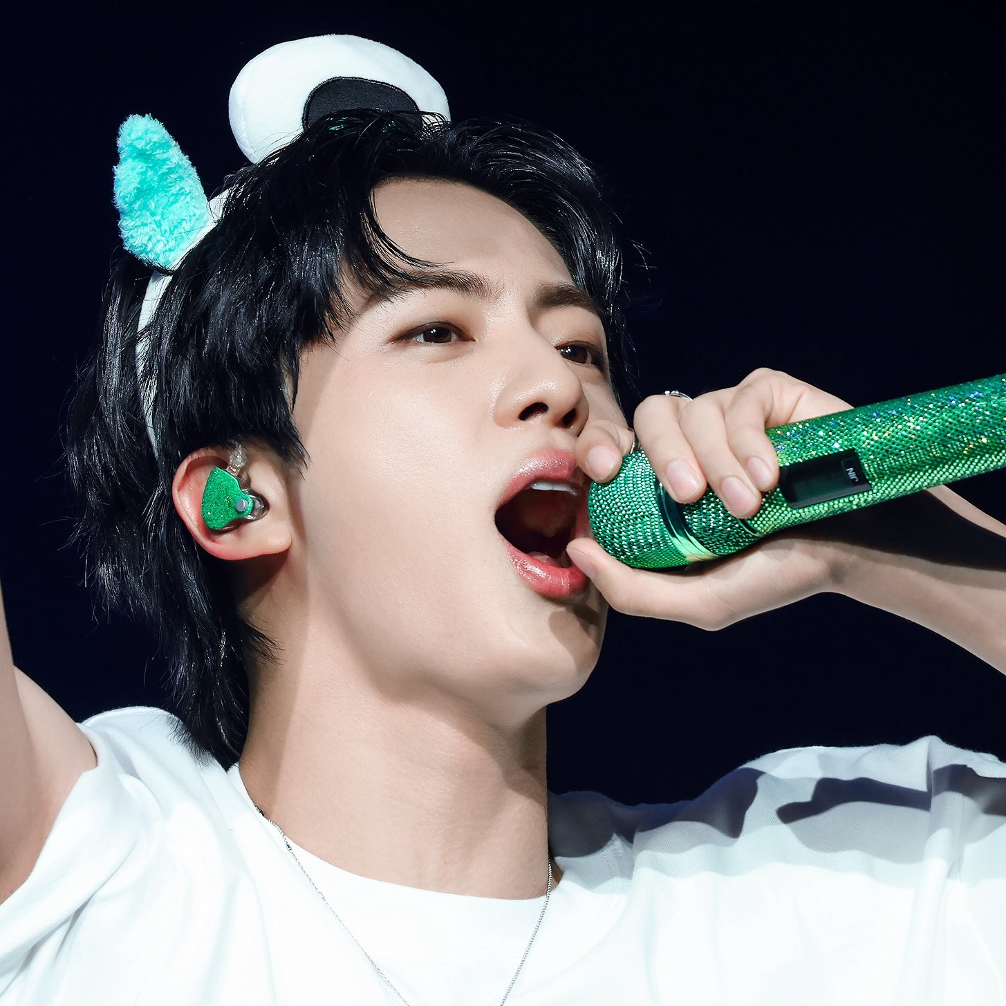 Recent activity shot of Jin (BTS)