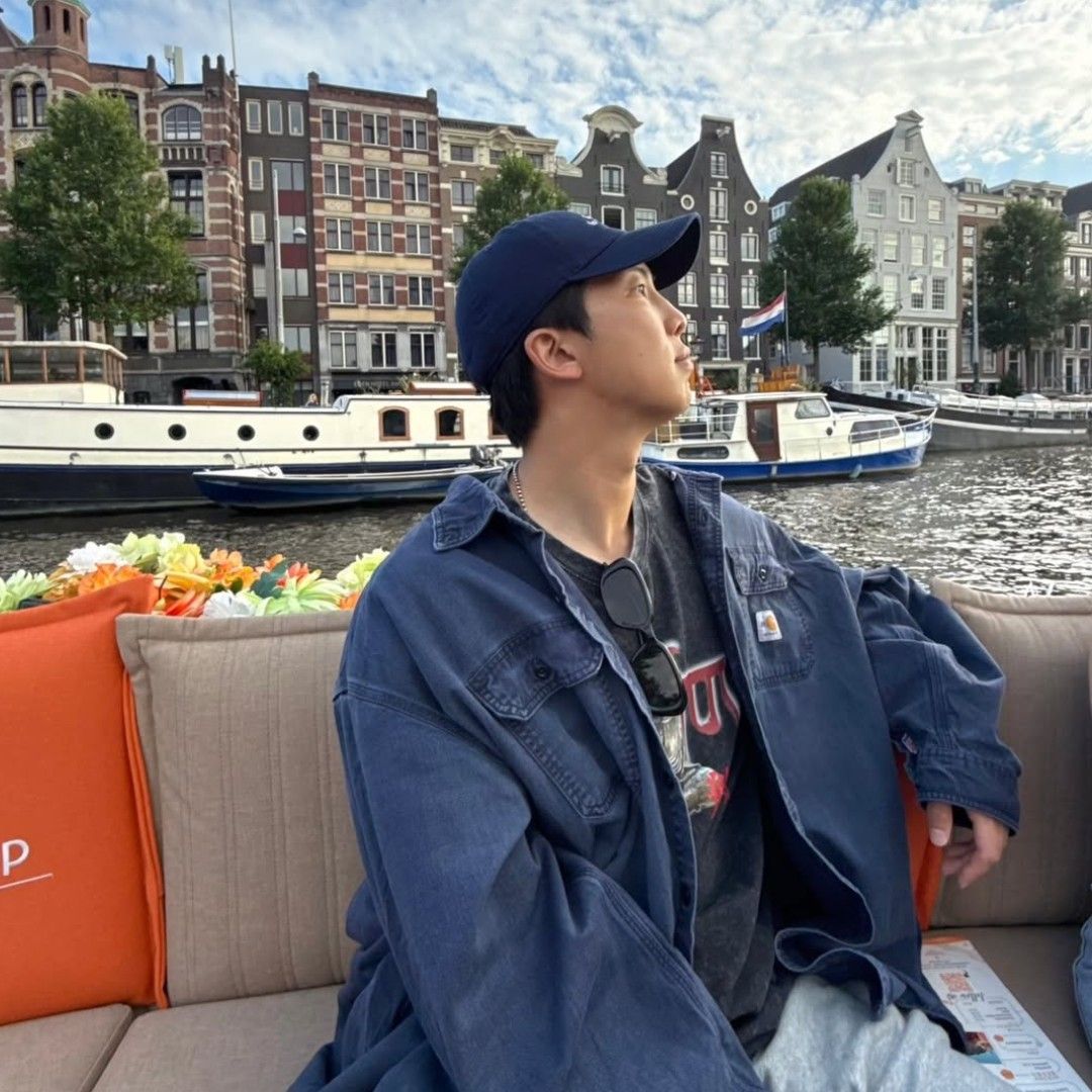 A moment captured by RM (BTS)'s fan