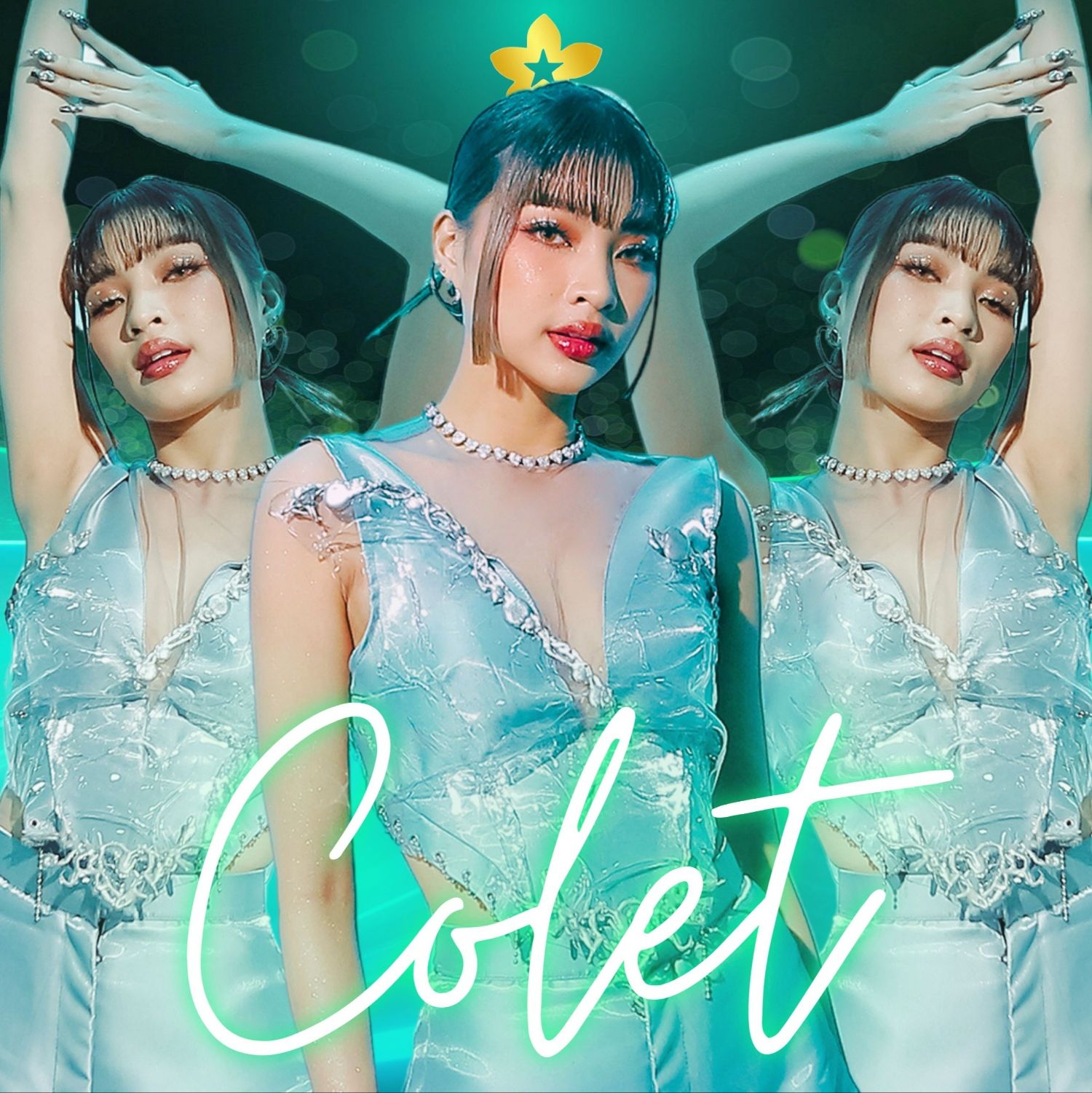 A moment captured by Colet (BINI)'s fan