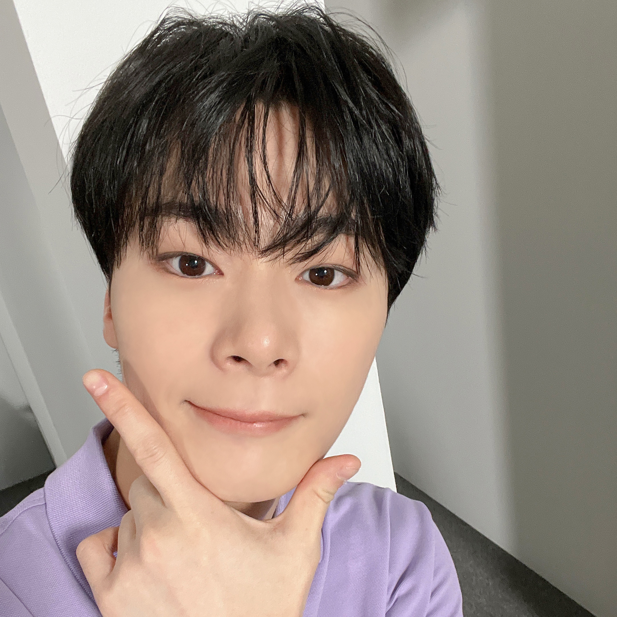 A moment captured by Moonbin (ASTRO)'s fan