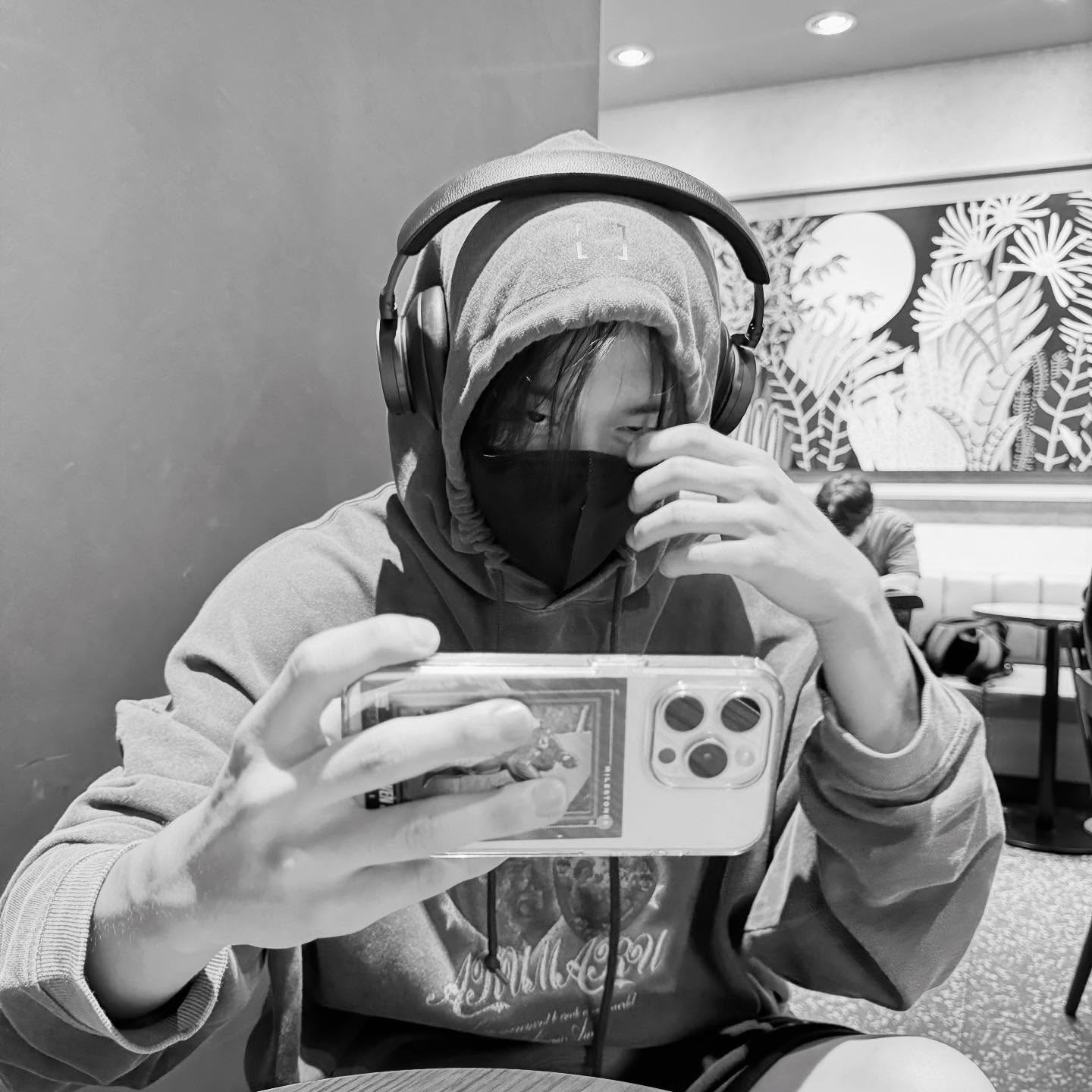A moment captured by Bang Yedam's fan