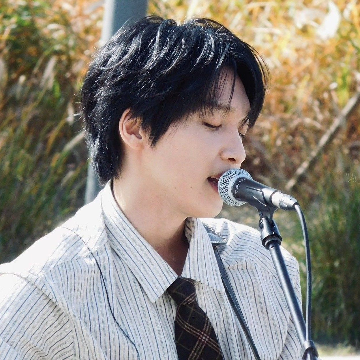 A moment captured by Jeong Sewoon's fan