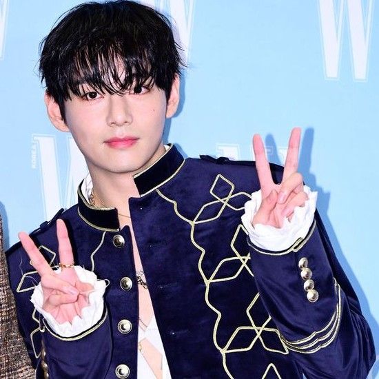 V (防彈少年團)粉絲拍下的瞬間