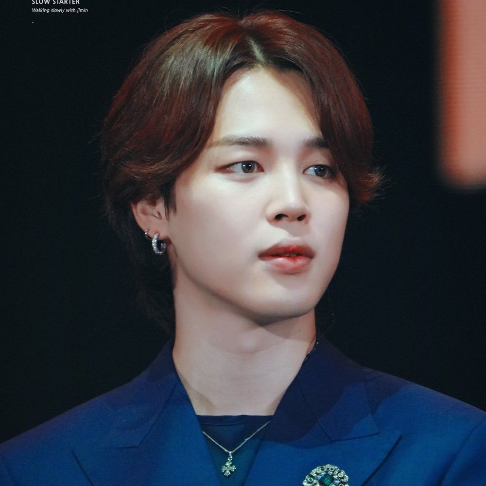 Recent activity shot of Jimin (BTS)