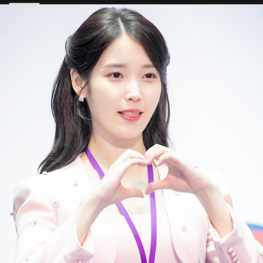 A moment captured by IU's fan