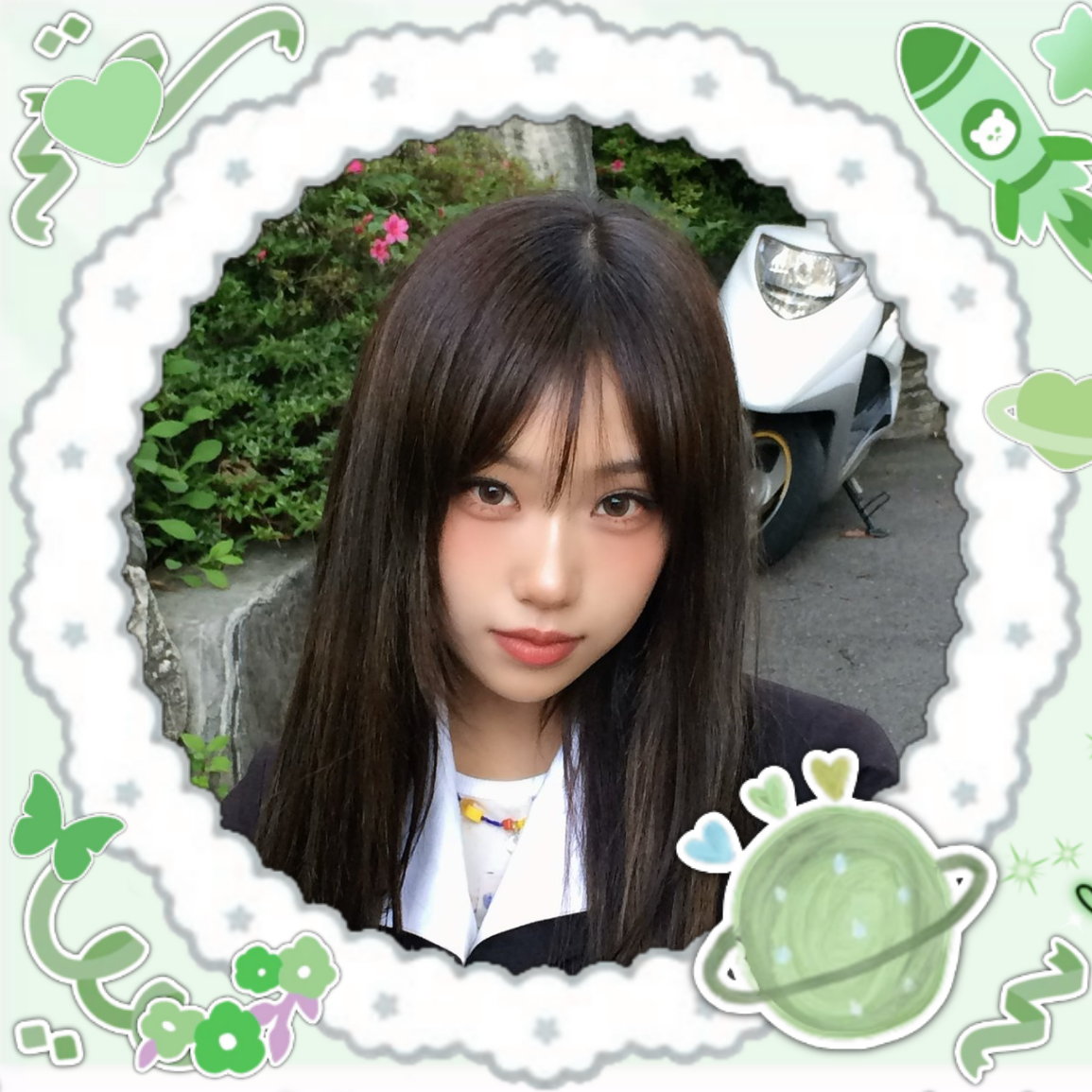 Recent activity shot of Choi Jungeun (izna)