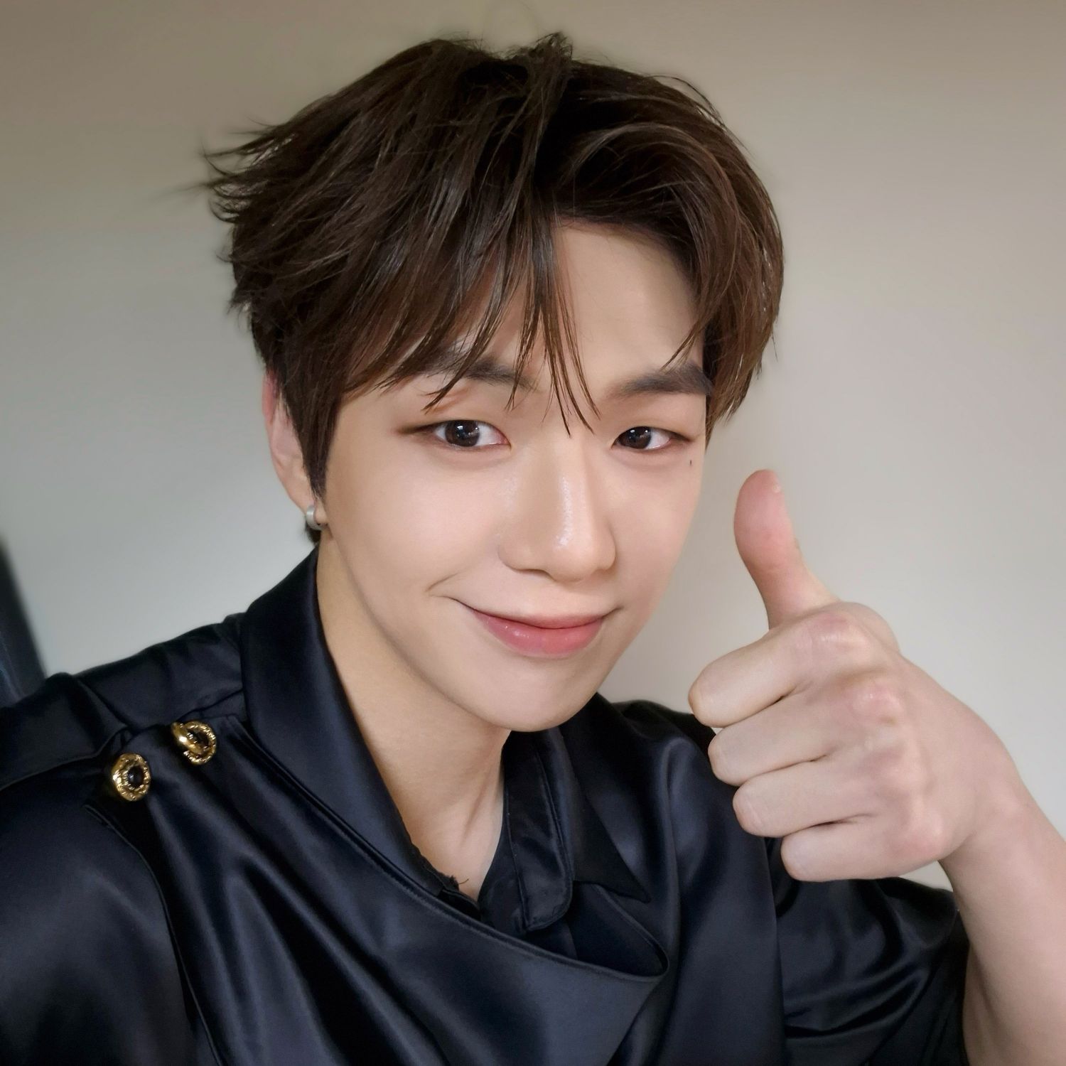A moment captured by Kang Daniel's fan