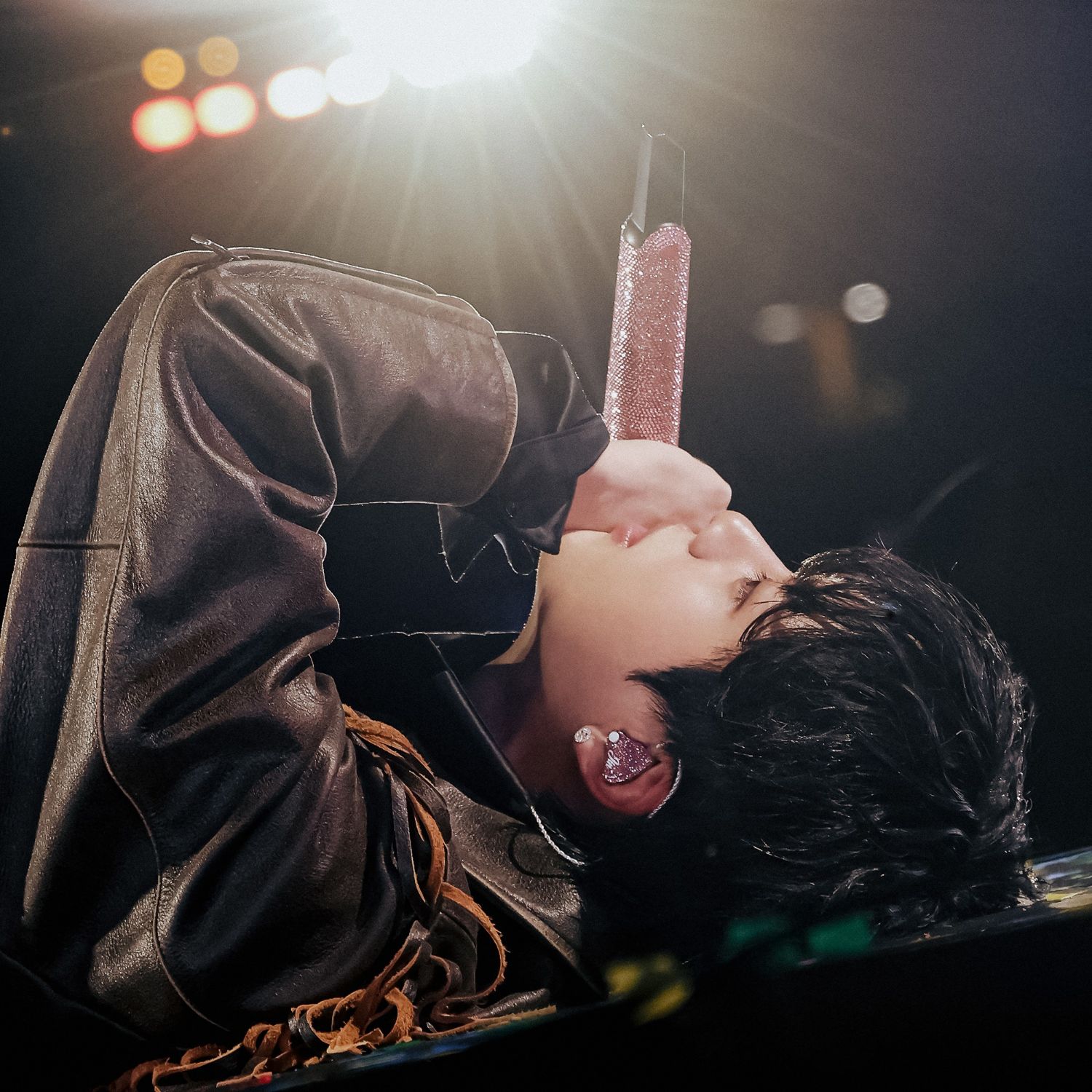 A moment captured by Jin (BTS)'s fan