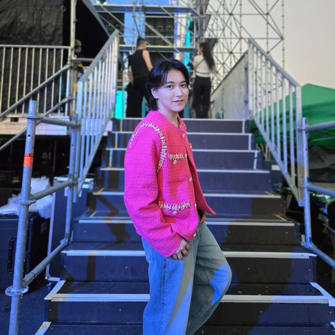Recent activity shot of Sungmin (Super Junior)