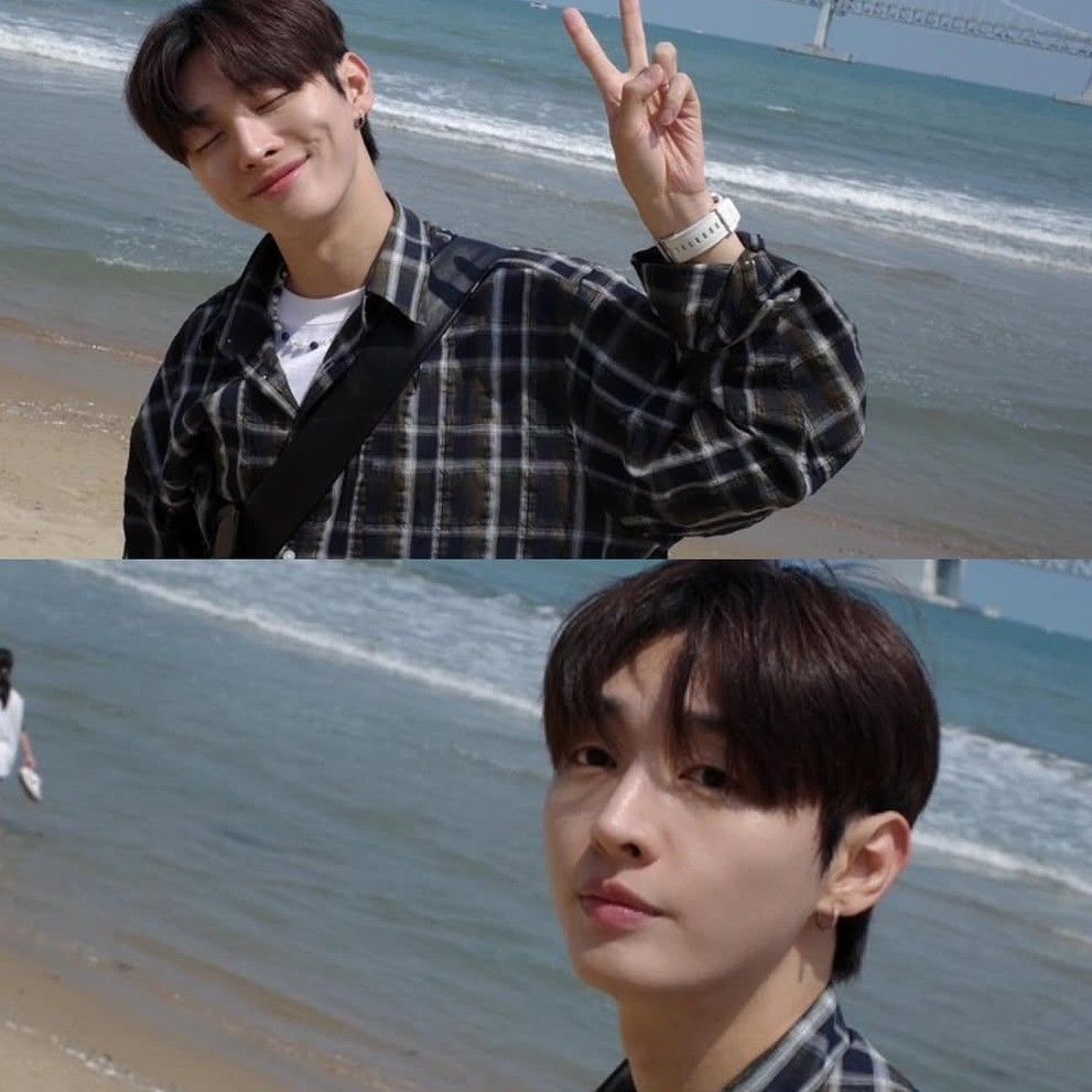 A moment captured by Yoon Jisung's fan
